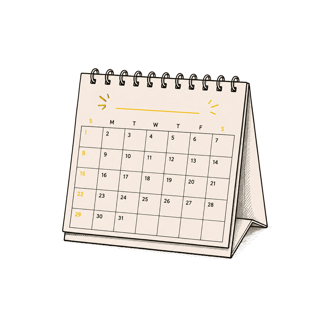 Calendario Mind in Lemon